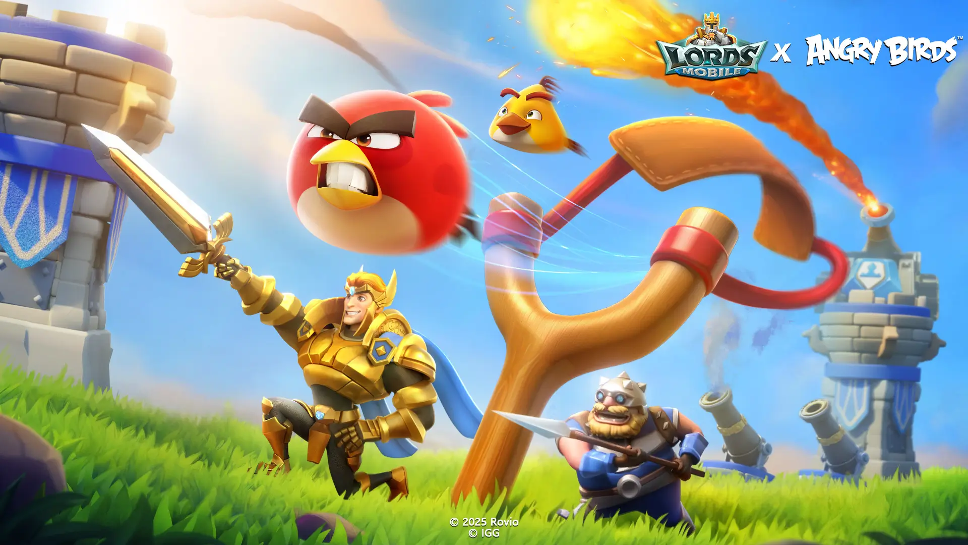 Athena’nın Yeni Misafirleri: Angry Birds Karakterleri Lords Mobile’da!