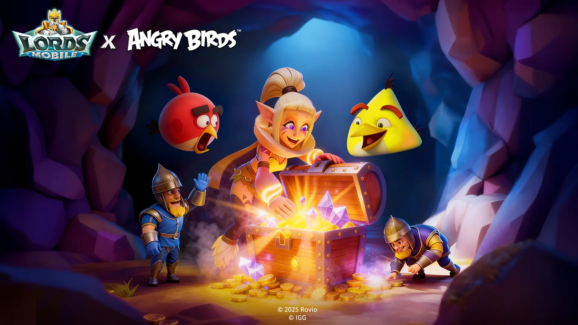 Athena’nın Yeni Misafirleri: Angry Birds Karakterleri Lords Mobile’da!