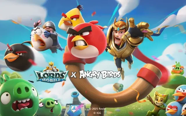 Athena’nın Yeni Misafirleri: Angry Birds Karakterleri Lords Mobile’da!